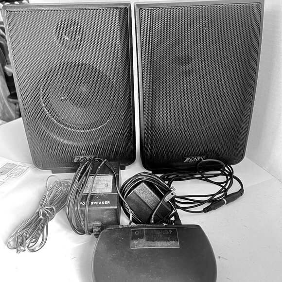 Advent Wireless Speaker System In-Outdoors Power Transformers Cables WORK READ - Picture 1 of 8